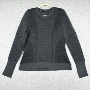 Under Armour Intelliknit Phantom 2.0 Top Women XL Athletic Sweater Ribbed Fitted